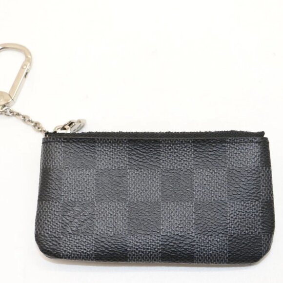 Louis Vuitton Damier Graphite Key Pouch - Black - Picture 7 of 14